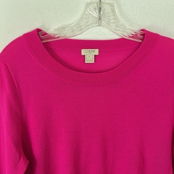 J. Crew Factory Whisper Weight Wool Blend Sweater Women's 2 Pink - Picture 5 of 11